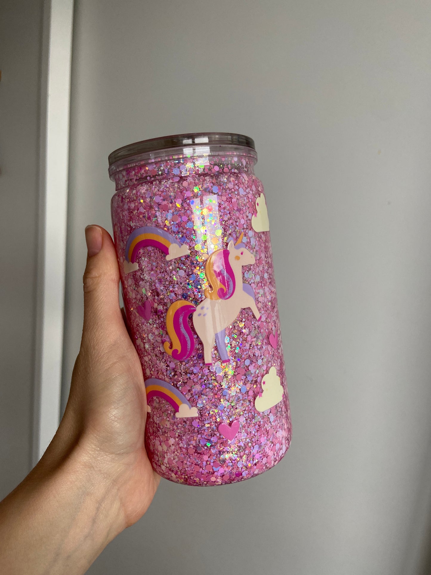 Light Pink Glitter