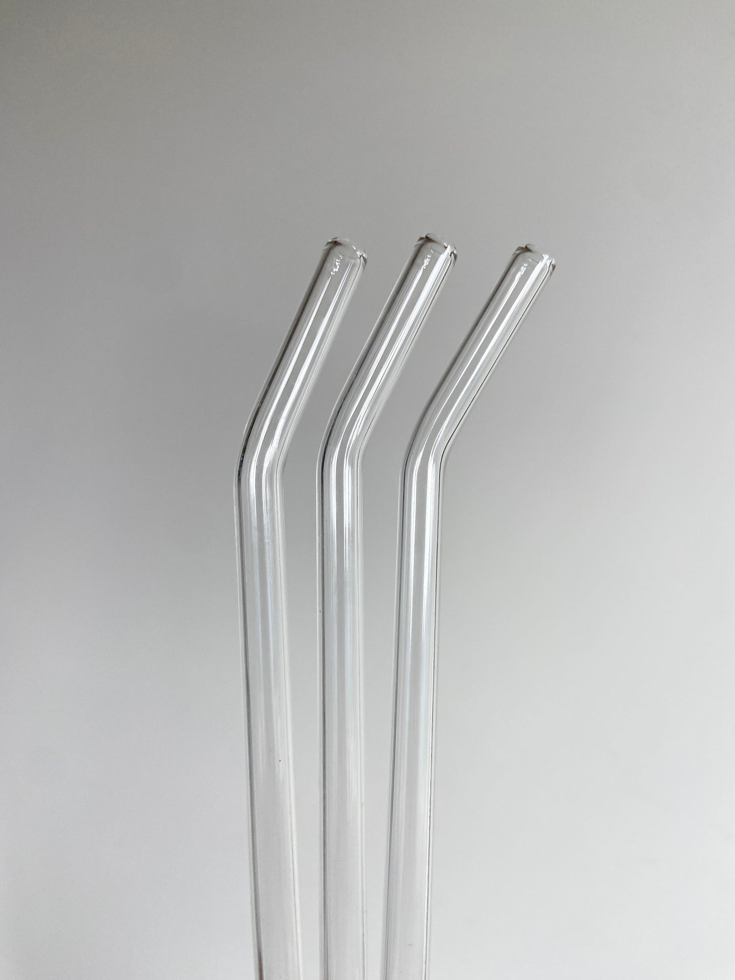 Clear Glass Straw