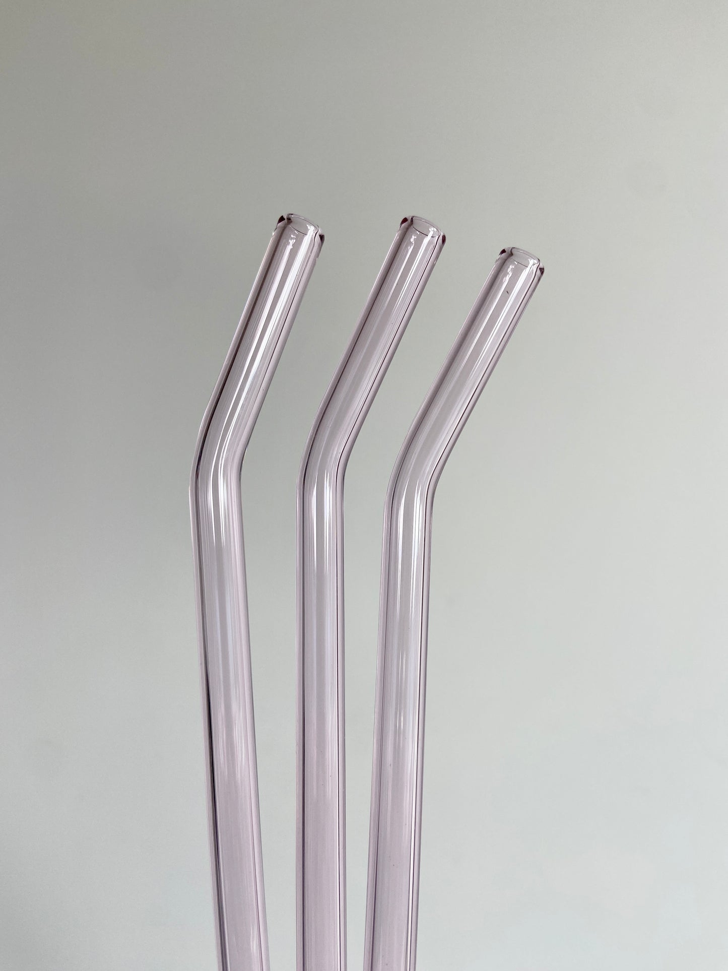 Pink Glass Straw