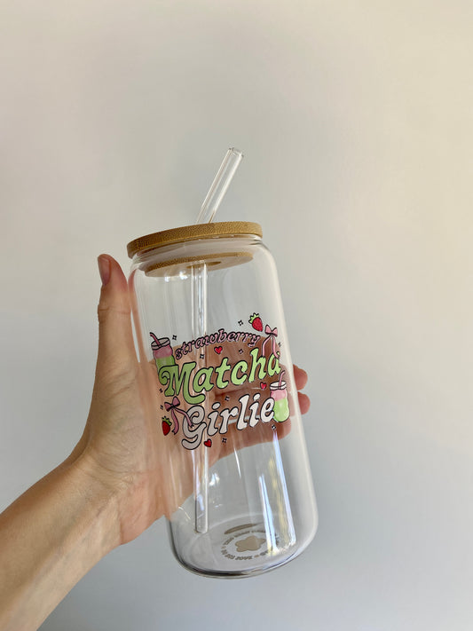 Strawberry Matcha Girlie