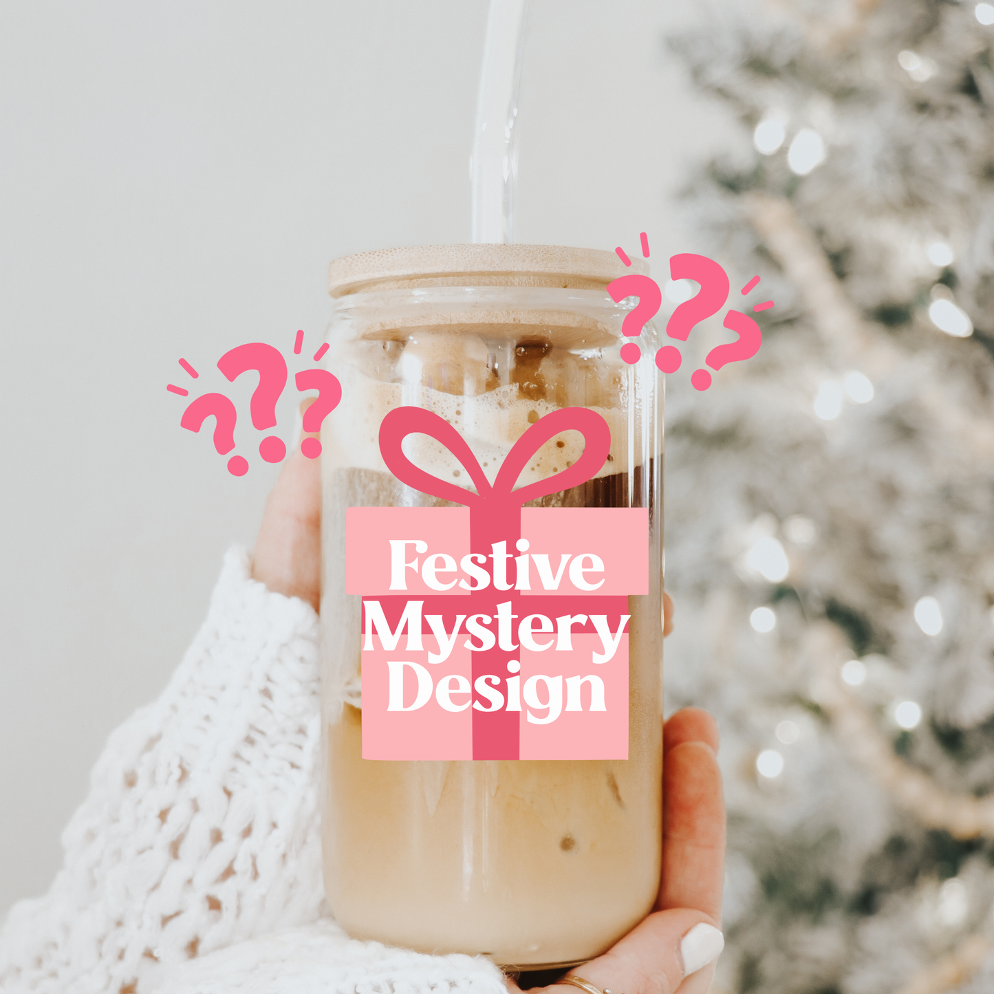 Festive Mystery Design Tumbler