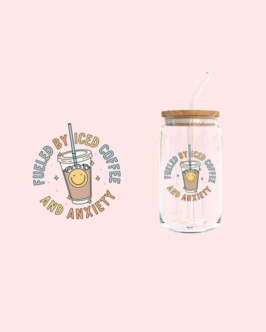 Iced Coffee & Anxiety - Blue