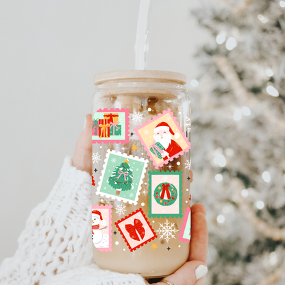 Christmas Stamps Tumbler