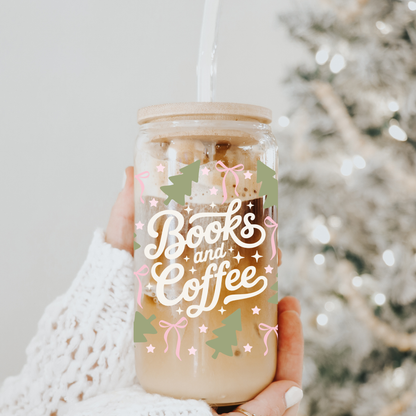 Christmas Books & Coffee Tumbler