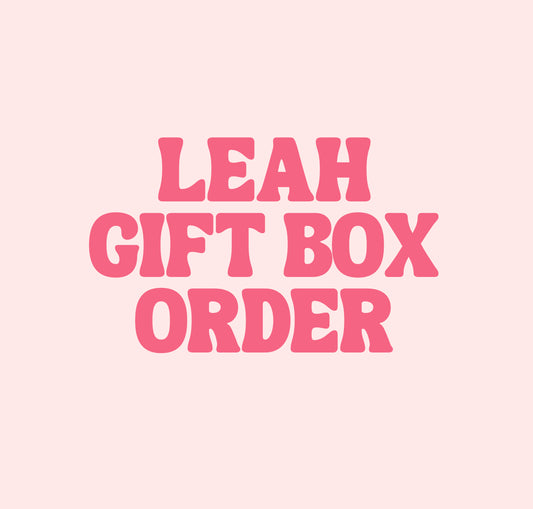 Leah Custom Order