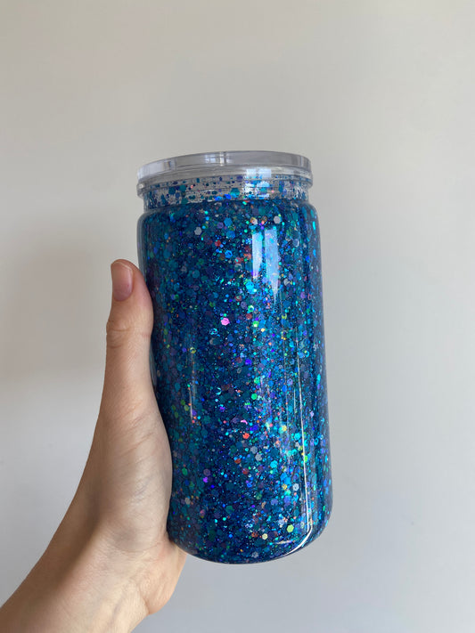 Dark Blue Glitter