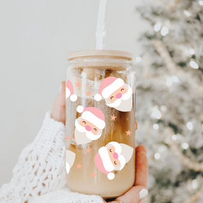 Pink Santa Tumbler