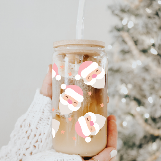 Pink Santa Tumbler