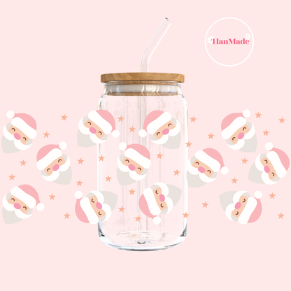 Pink Santa Tumbler